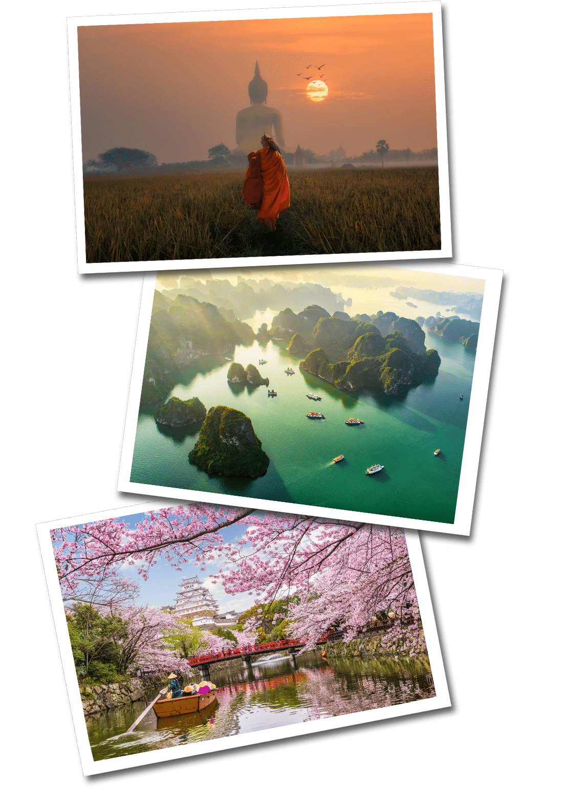 Asia postcards