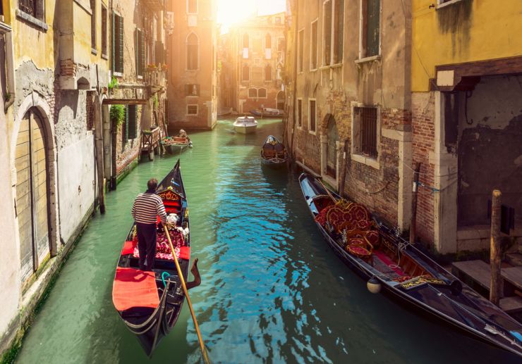 Gondola in venice