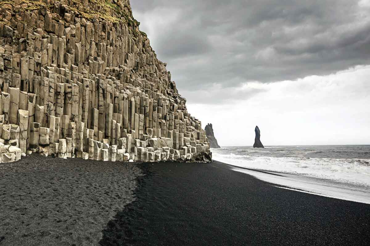 black beach iceland