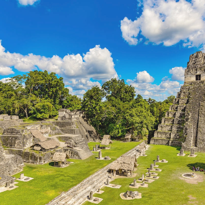 Tikal ruins guatemala
