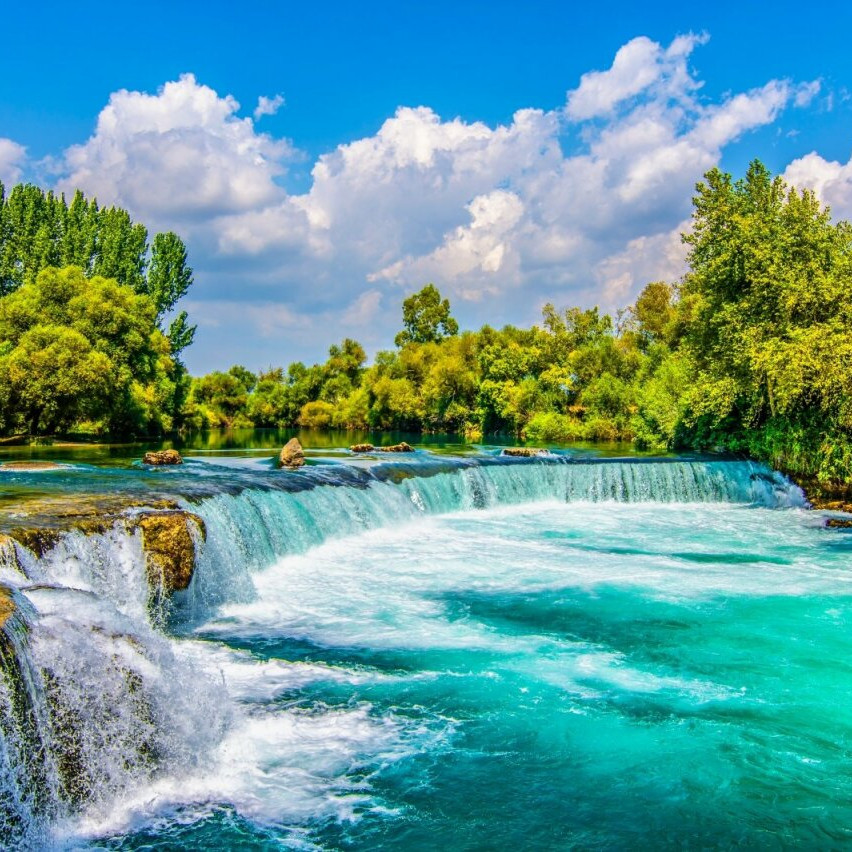 Antalya waterfalls