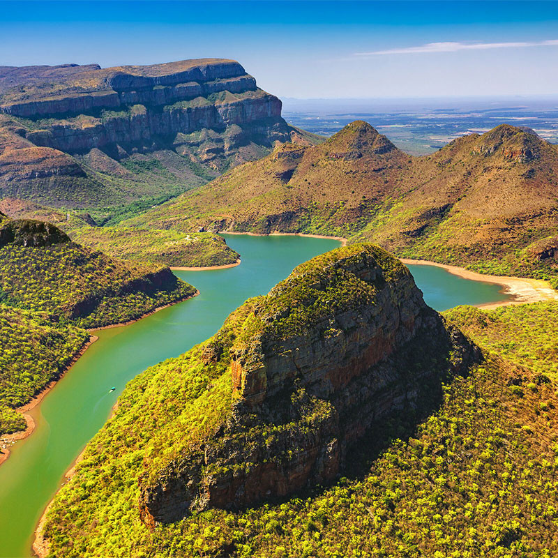 Blyde River Canyon in south africa