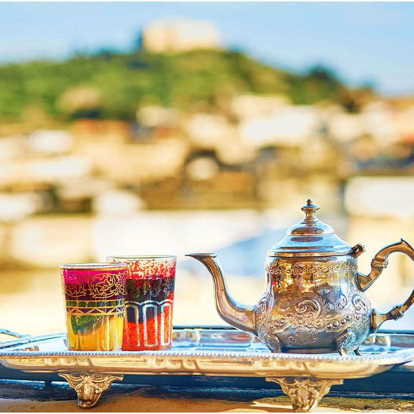 Maroccan mint tea
