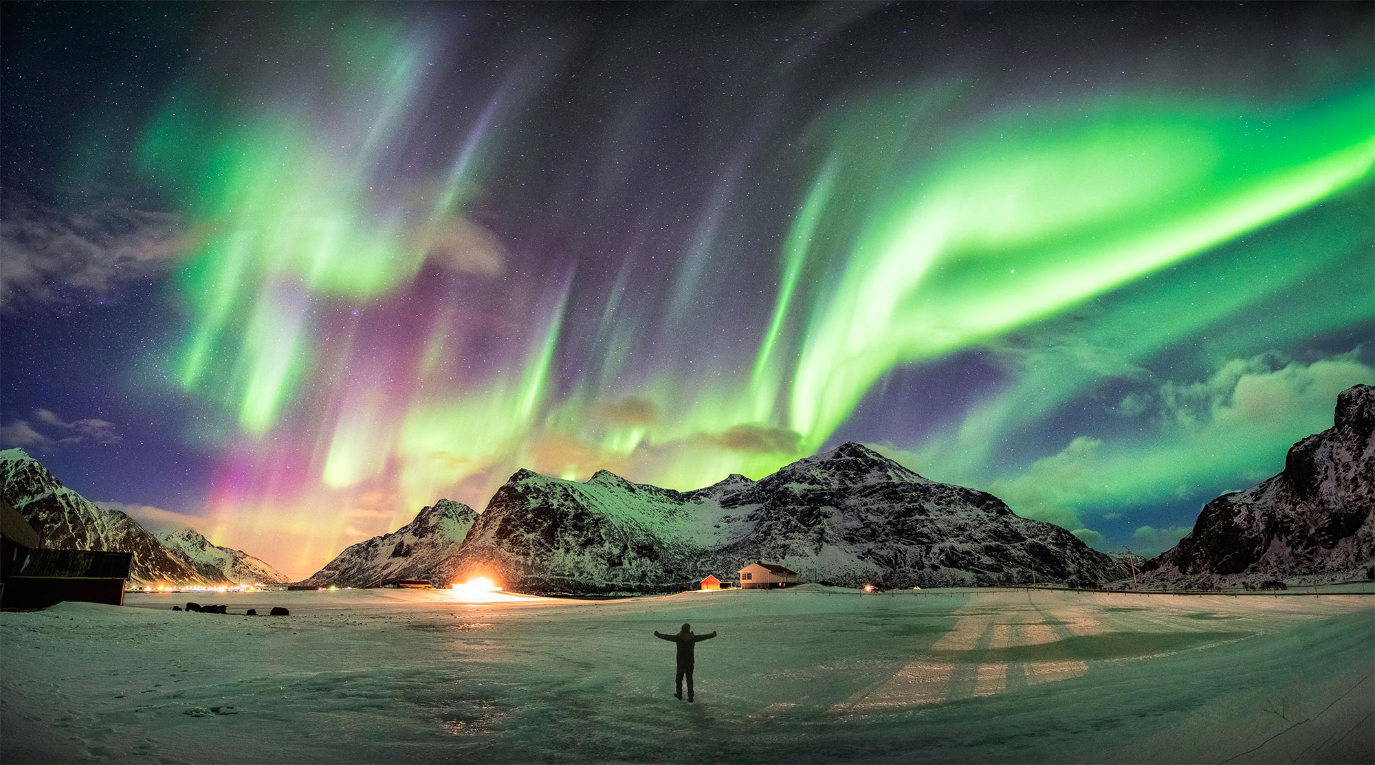 northern lights in scandinavia