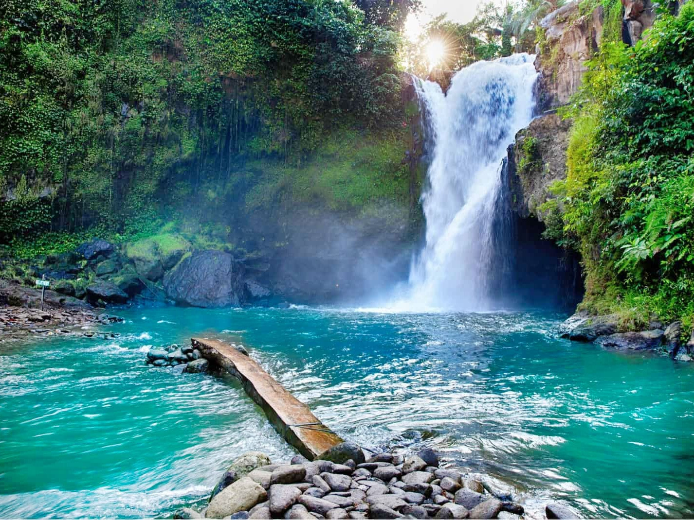 Waterfall bali asia travel guide