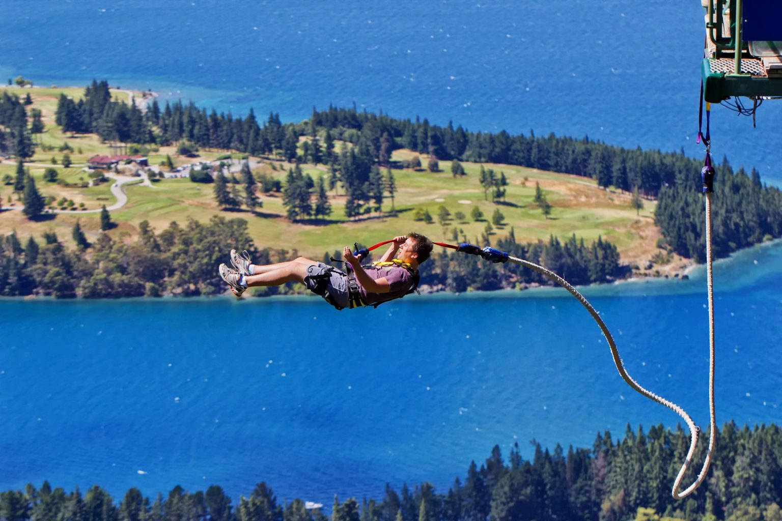 Bungy jumping in Queenstown New Zealand She is Wanderlust Blog