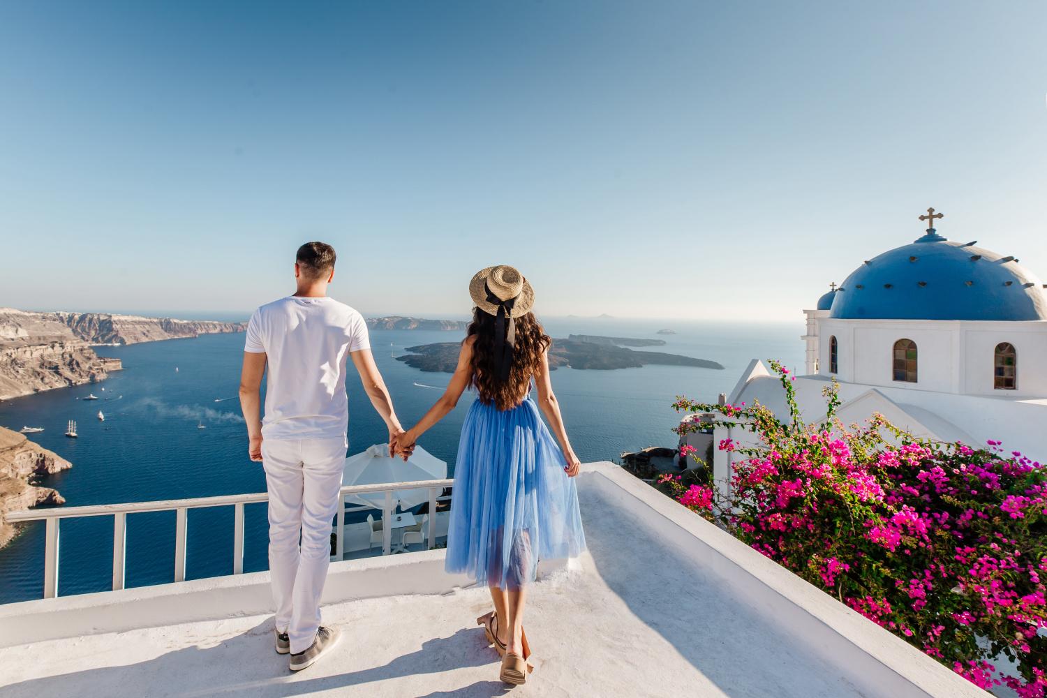 Santorini Greece best places to propose