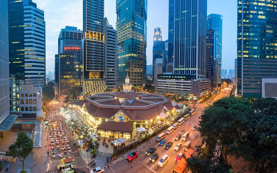 Lau Pa Sat Singapore exterior