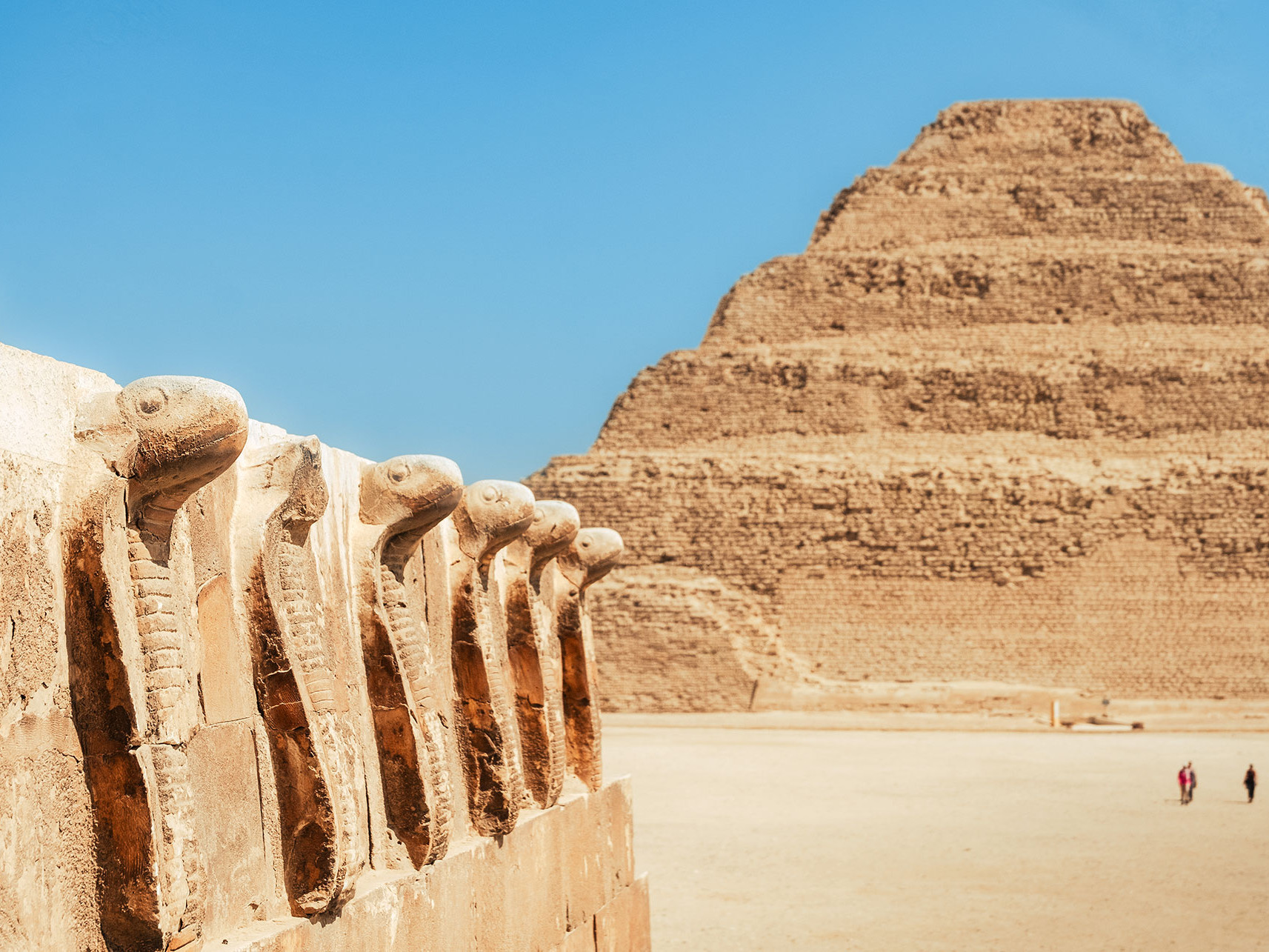 Exploring the Saqqara Pyramids
