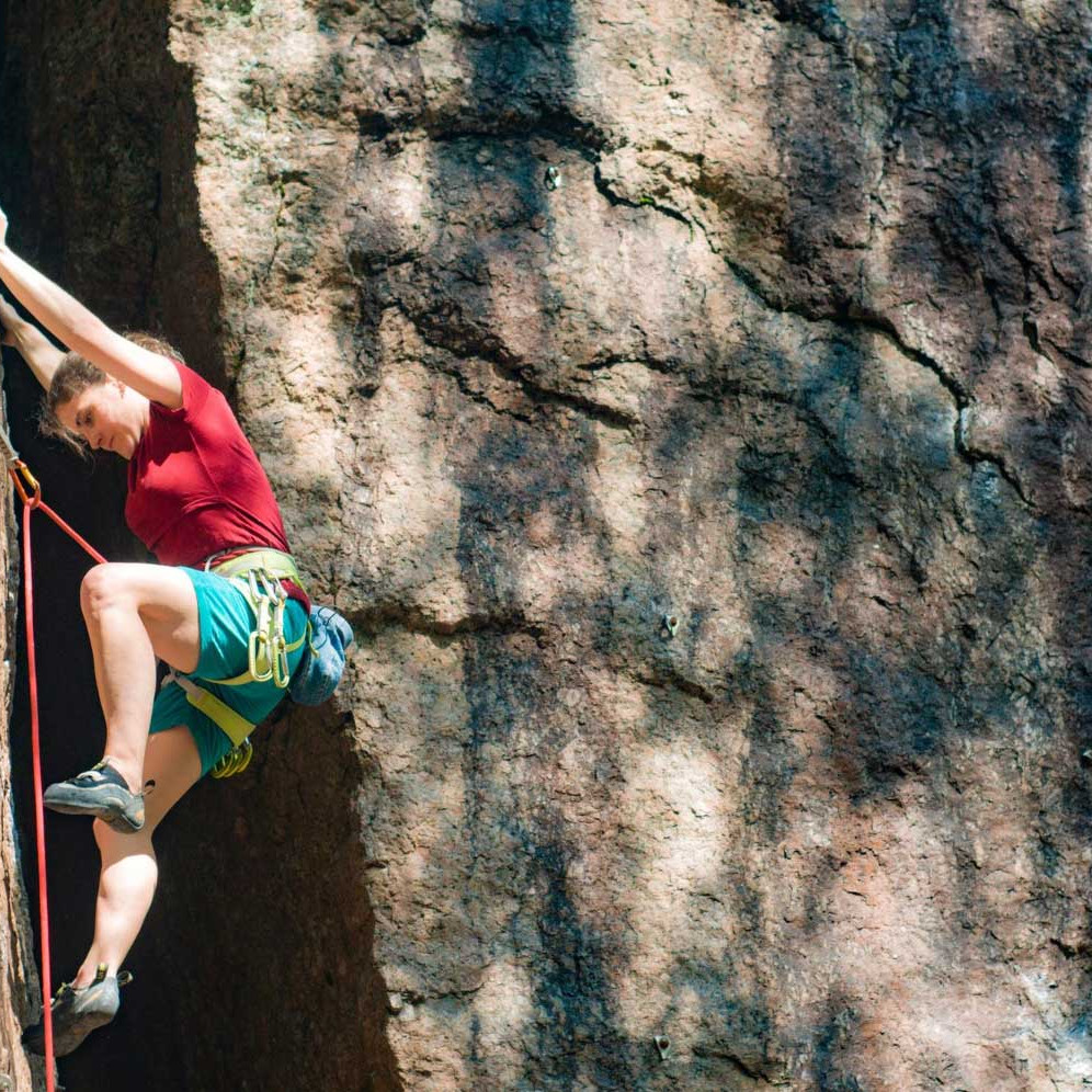 Rock climbing holiday