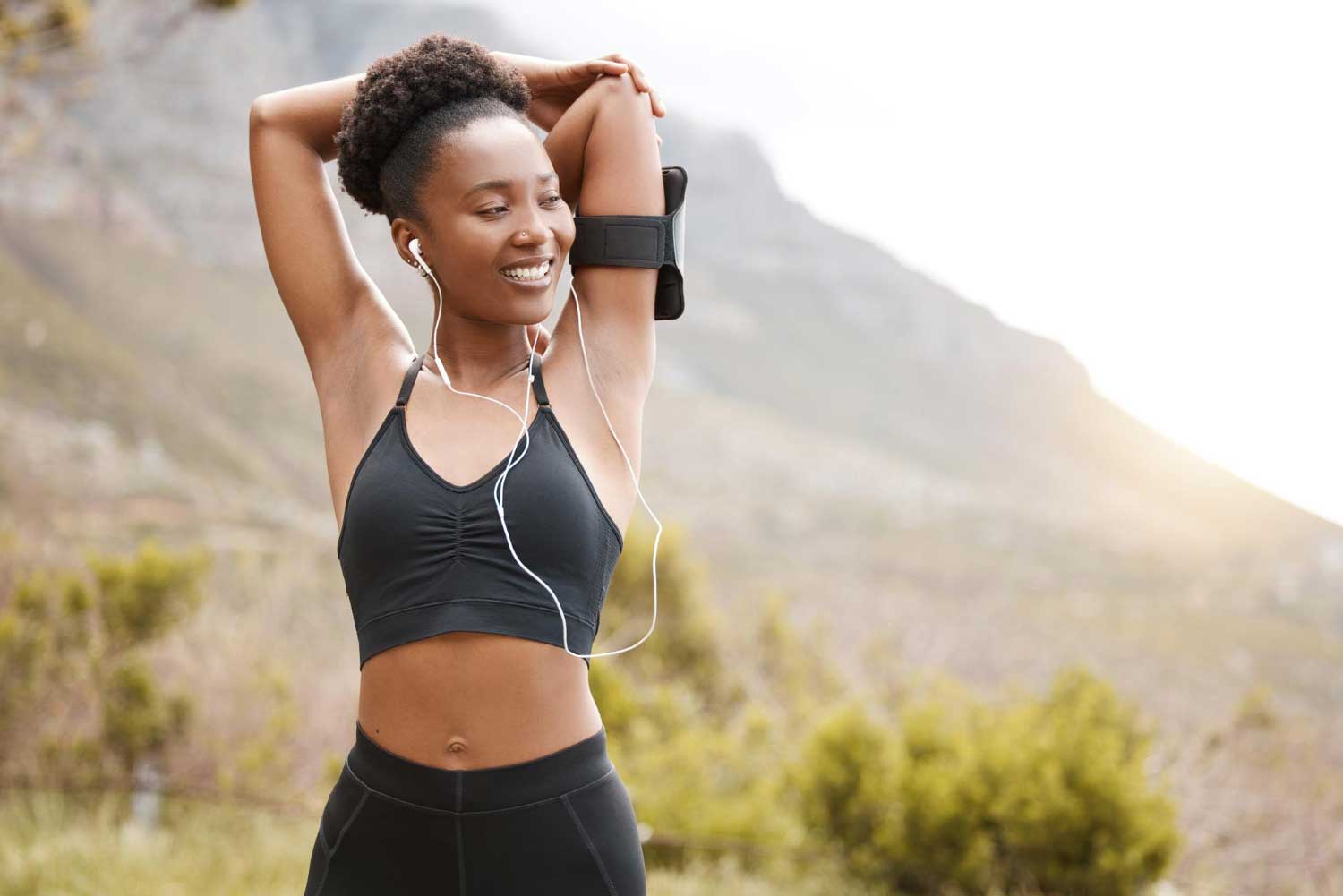 Woman running Core Strategies for Effective Weight Management