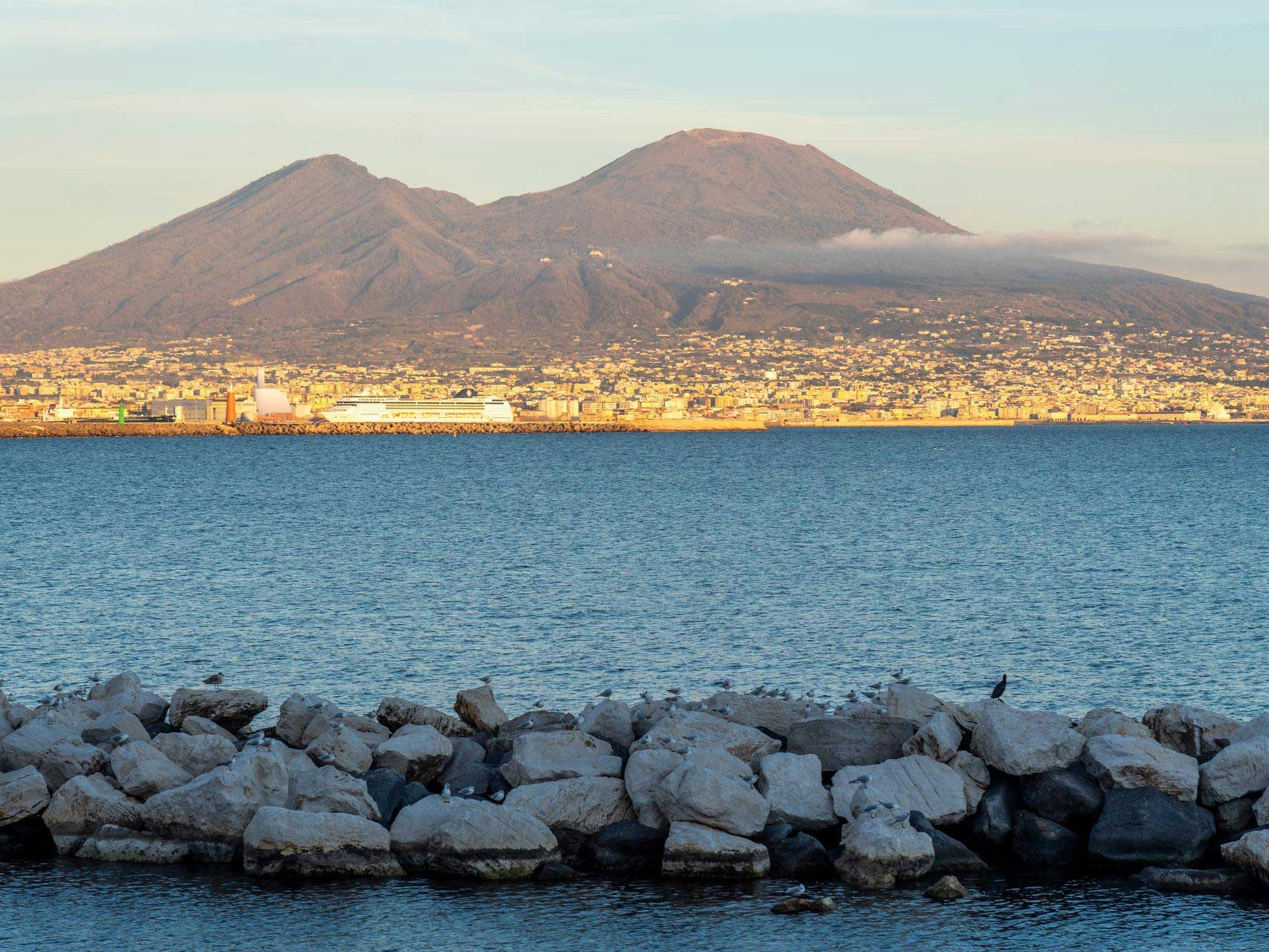 Shadows of Mount Vesuvius and the Roman Colosseum: A Chronicle of Ancient Power