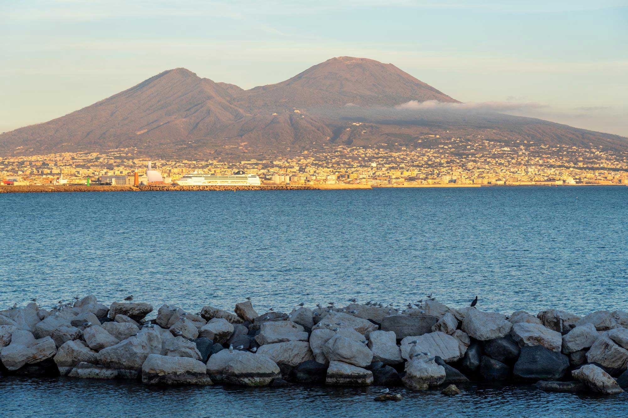 Shadows of Mount Vesuvius and the Roman Colosseum: A Chronicle of Ancient Power