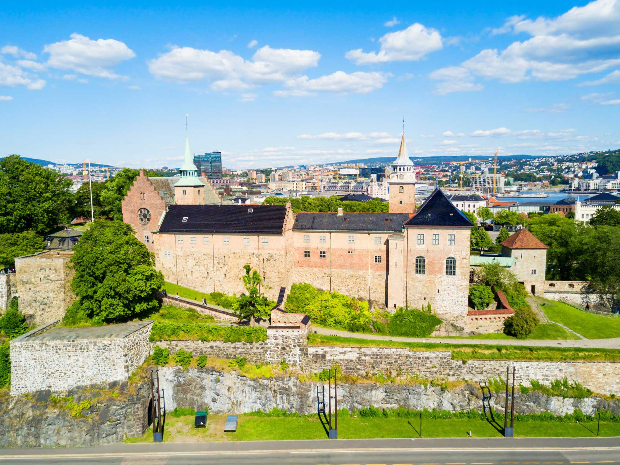 Viking Legacies: From the Akershus Fortress to the Ancient Stave Church Motifs