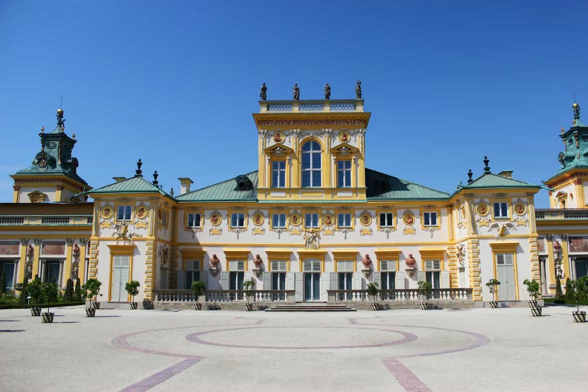 Wilanow Palace in Warsaw